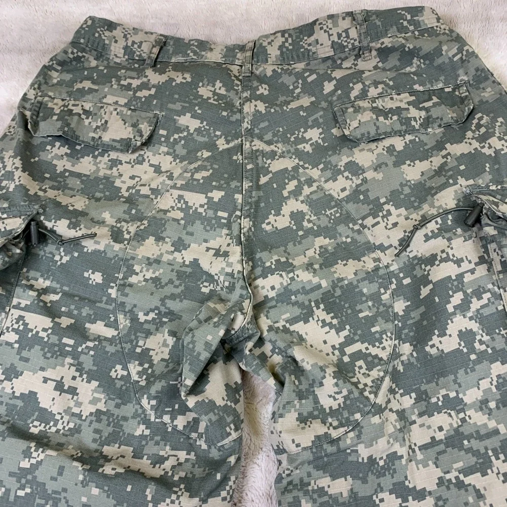 US‎ Army ACU Digital Camo Combat Pants Military Ripstop Cargo Trousers Tacti